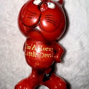 '1970 R&W Berrie Vintage "Horny Little Devil" Statue